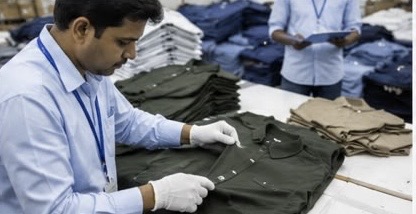 Quality check process at KK Impex